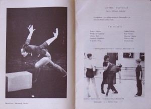 Balett 1984 – Fiatal koreográfusok estje
