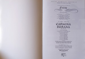 Évek / Carmina Burana
